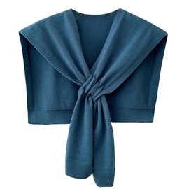 Women Shawl Wrap, Knitted Scarf Cape Pashmina Shawls, Fashion Shrug for Fall Winter Spring & Air-conditioned Room