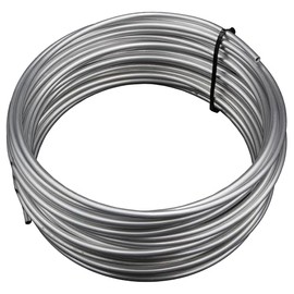 3/16" 3003-0 Aluminum Tubing, Versatube, 3/16" OD, 0.028" wall, 50 Ft coil.