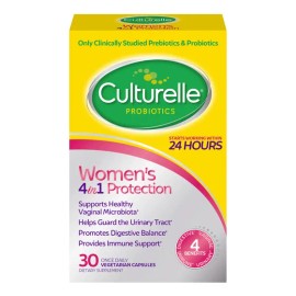 Culturelle Probióticos 4 En 1 Para Mujer 30 Cápsulas