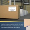 GREENCYCLE 8Rolls 2-3/7"x4" Permananet Frame Shipping Label DK-1202 For Brother