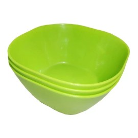 Boris 30 Tazones De Colores Bowl De Plastico 445ml
