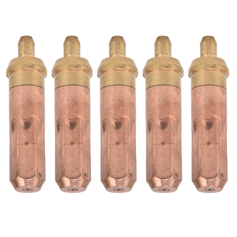 5Pcs Acetylene Cutting Tip Welding Torch Nozzle Accessory Tool Set