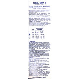 Washington Alloy 6011 Stick Electrode 5LB Package (6011 1/8")