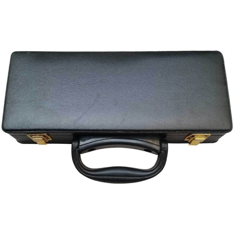 AAR Rosewood Practice Chanter Engraved Mounts Wooden Box with 2