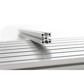 MakerBeam XL Clear Anodized Beams 500x15x15mm (103420) 4 Pieces