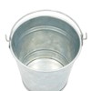 Juvale Mini Galvanized Metal Tins & Metal Pails - 6-Pack,
