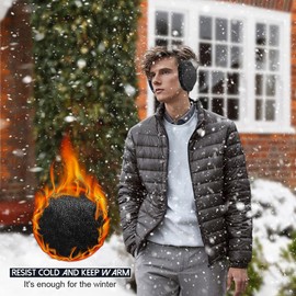 Bseical Earmuffs Winter Men and Women Universal, Ear Warmers, Fleece Wind Protection, Earmuffs, Super Soft Plush, Ear Warmers, Fluffy, Winter Accessories, Ear Band, Outdoor, Work, Motorcycle, Skiing,