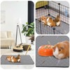 LWYMX 4Pcs Guinea Pig Cage Liners,Guinea Pig Fleece Cage Liners24''X48''