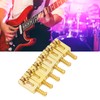 6Pcs Guitar Bridge Roller Saddles Height Adjustable Vintage Style Electric