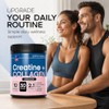GN Creatine + Marine Collagen Powder, Unflavoured, 5g Creatine Monohydrate