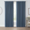Eclipse Langley Solid Tripleweave Room Darkening Rod Pocket Window Curtains