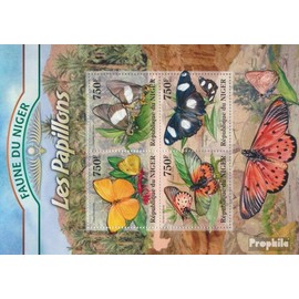 niger 2021-2024 Sheetlet (complete. issue.) unmounted mint/never hinged ** MNH 2013 Butterflies (Stamps for collectors) Butterflies