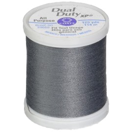 Coats: Thread & Zippers Dual Duty XP General Purpose Thread, 125-Yard, Slate