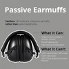 TacGuru 130 Solid Color Edition - Kids Hearing Protection Earmuffs