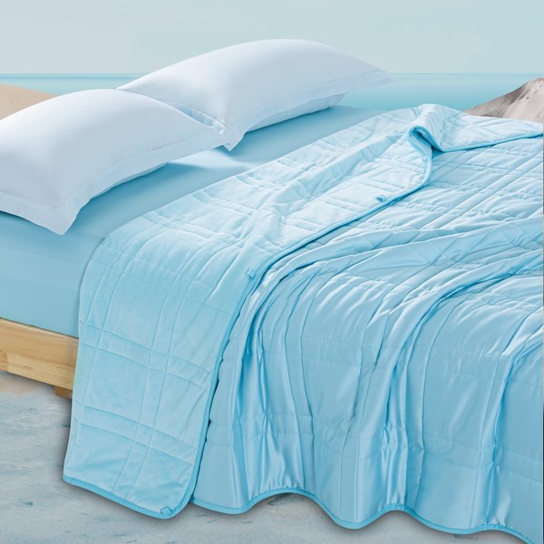 Weighted Blanket King Size 25lbs(88''x104'', Dual-Sided), Reversible King Weighted Blanket