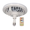 Small Ceiling Fan with Light Remote Control E27 Lamp Holder