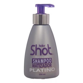 Kolor Shot Profesional  Kolor Shot Profesional Shampoo shampoo matizador platino en botella de 250mL por 1 unidad