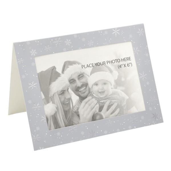 evelay 12 x Christmas Photo Frame Cards & Envelopes Fits