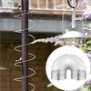 Squirrel Baffle Metal Spring, Squirrel Deterrents for Bird Feeders, Baffles