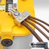 InstallGear 2,4,8 or 10 Gauge Battery Terminals w/Shims - Positive,