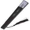 Black Cat Folding Fan - Cartoon Cat Handheld Bamboo Silk