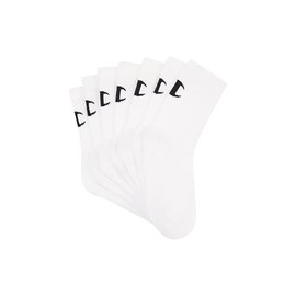 Champion Kids Crew Socks - 7 Pack, White (7 Pack), Medium