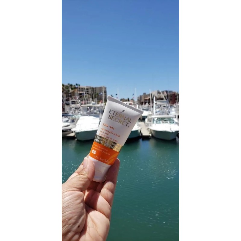 Bloqueador Solar Fps 50+ 60gr Eternal Secret Alta Proteccion