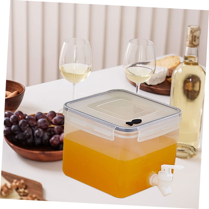 CIYODO Refrigerator Beverage Dispenser with Spigot Cold Water Kettle for