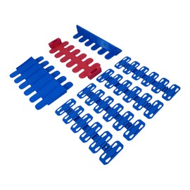 Super 6 Lane Extension Starter Kit for Hot Wheels Track – Jump, Spacers, Stopper – Compatible with Super 6 Lane Raceway, Made in USA