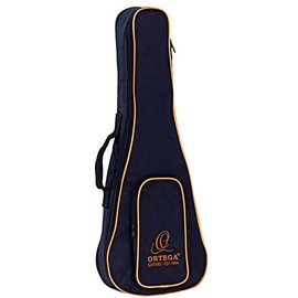 Ortega Guitars Economy Series Bag - Tenor Ukulele Bag - Height 68 cm - With Shoulder Straps - Nylon, Black (OUBSTD-TE)