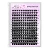 VEYESBEAUTY Lash Clusters Individual Eyelash Extensions Thin & Invisible Band