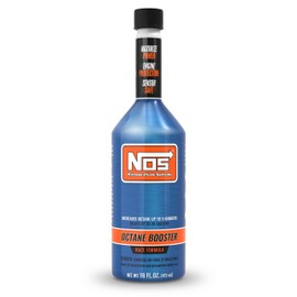 NOS Octane Booster – Increases Octane Up to 5 Points – Boosts Power in Turbocharged & High Compression Engines – Off-Road & Racing Use – 16 oz