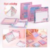 KOOBOOK Kawaii Planner Notebook Cute Memo Pads with Computer Game