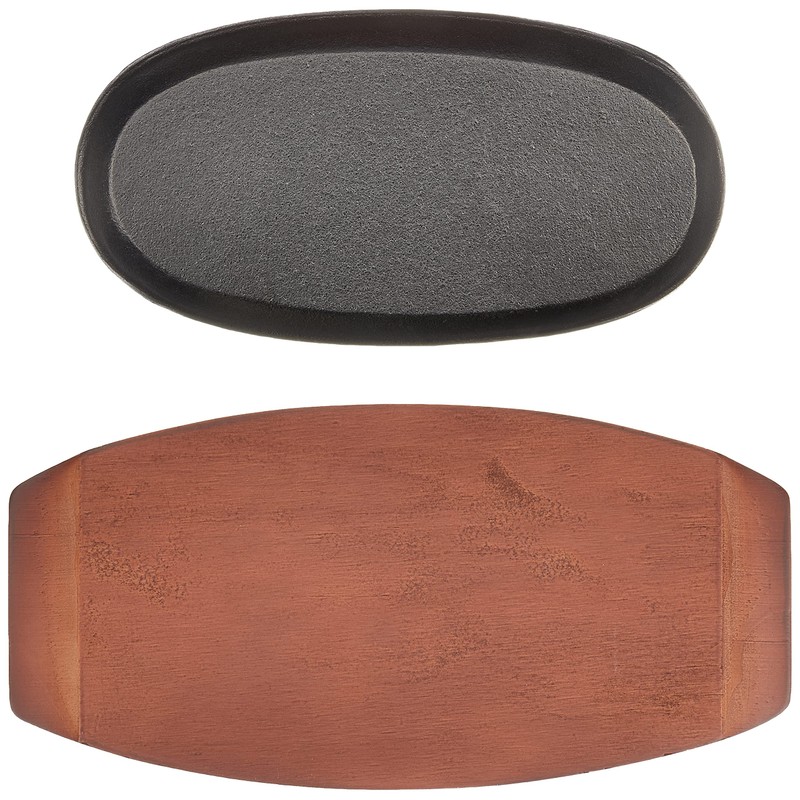 Pearl Metal HB-3054 Mini Cast Iron Sprout Steak Plate