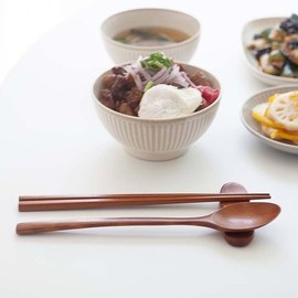 (Nicot) Gift Recommendation: Nicot Natural Lacquer Wooden Cutlery Set for 4, Pretty Case / (니코트)선물추천 니코트 천연옻칠 우드수저 4인세트 예쁜케이스
