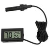 Termómetro Digital Higrómetro con Sonda de 1.5m LCD de Alta