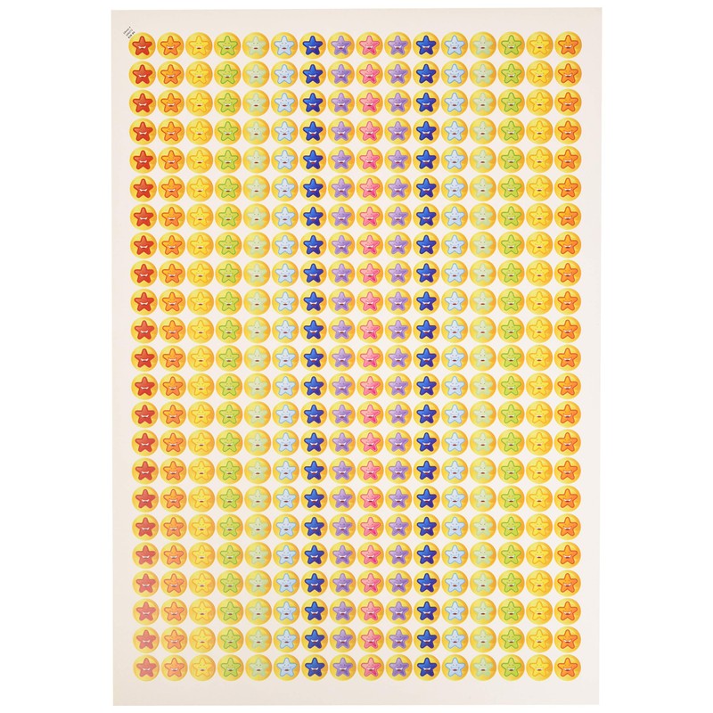 School Stickers A4 Everyday Reward Charts with Stickers - Blue