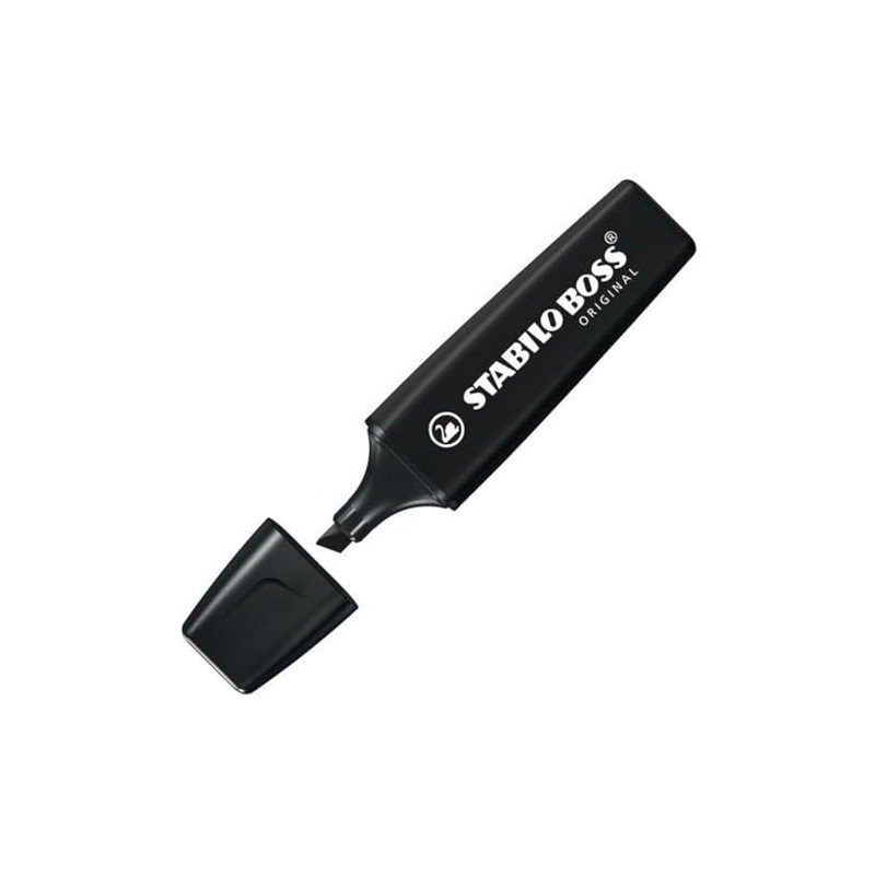 STABILO Boss Original Highlighter Pack of 10 Black