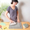 Ecoigy 17" x 13.5" Wool Ironing Pad, 1/2" Thick Wool