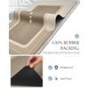 MontVoo-Bath Mat Rug Long Non Slip Super Absorbent Bathroom Runner