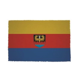 U24 Brillenputztuch Emden Fahne Flagge Glasreinigungstuch Microfasertuch