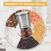 VUCCHINI Salt and Pepper Grinder Set - Adjustable Stainless Steel