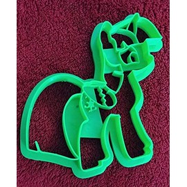 3D Printed Fan Art Cookie Cutter Inspired by My Petite Pony Twilight Sparkle