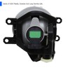 Spec-D Tuning Clear Bumper Driving Fog Lights + Bulbs +