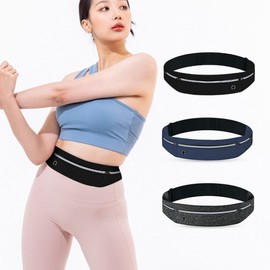Unisex Shake-Free Jogging Marathon Running Belt Phone Bag Running Belt Navy