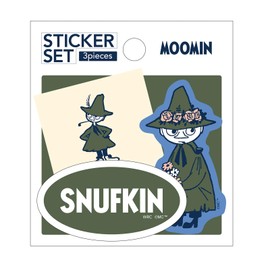 World Craft Moomin Sticker Set of 3 Snufkin MOSC-S532