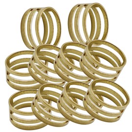 LIFKOME 10Pcs Jump Ring Opener Tool for Jewelry Making Durable Jump Ring Accessory for Craft Projects Easy Opening Closing Tool Essential Jewelry Crafting Aid Yellow