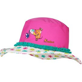 Playshoes Girls' UV Protection Sun Hat Swimming Hat Headwear, the mouse flowers, 53