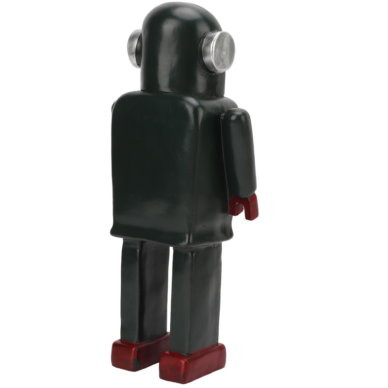 Robot Statue European Style Retro Robot Statue Decoration Shooting Props