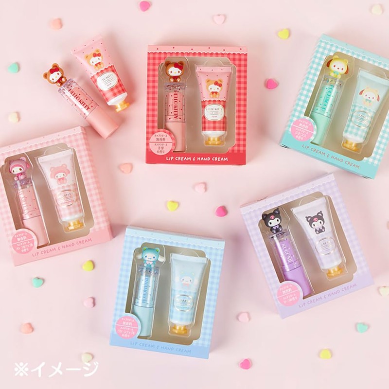 Sanrio 331481 Cinnamoroll Lip Balm & Hand Cream Set (Bear